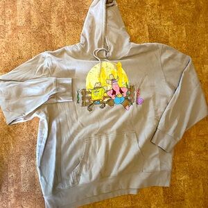 Taupe XL sponge bob hoodie